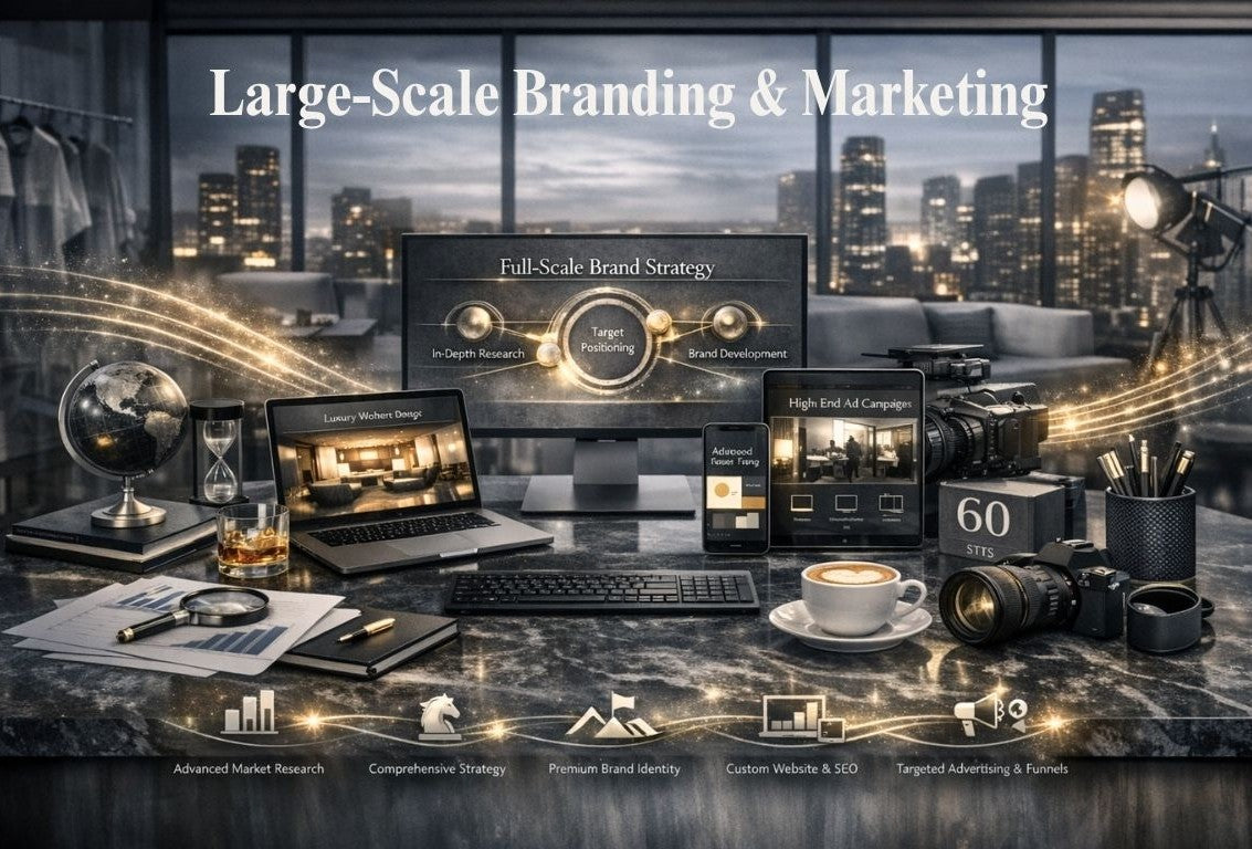 Large-Scale Branding & Marketing - Complete Transformation In 30 Days
