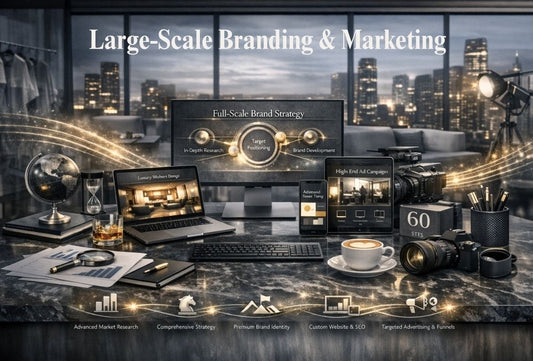 Large-Scale Branding & Marketing - Complete Transformation In 30 Days